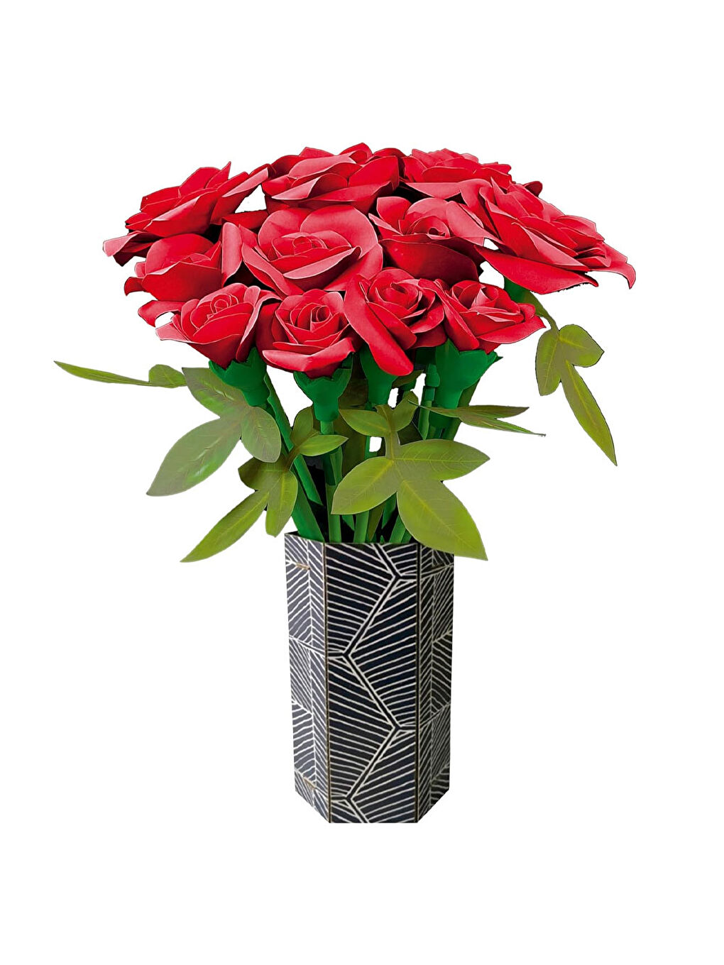 Puzzle Buket Güller Çiçek Sanatı 20139-1