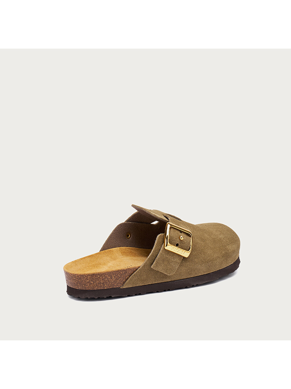 Yeşil Kadın Terlik 17B5 Suede Mules-2