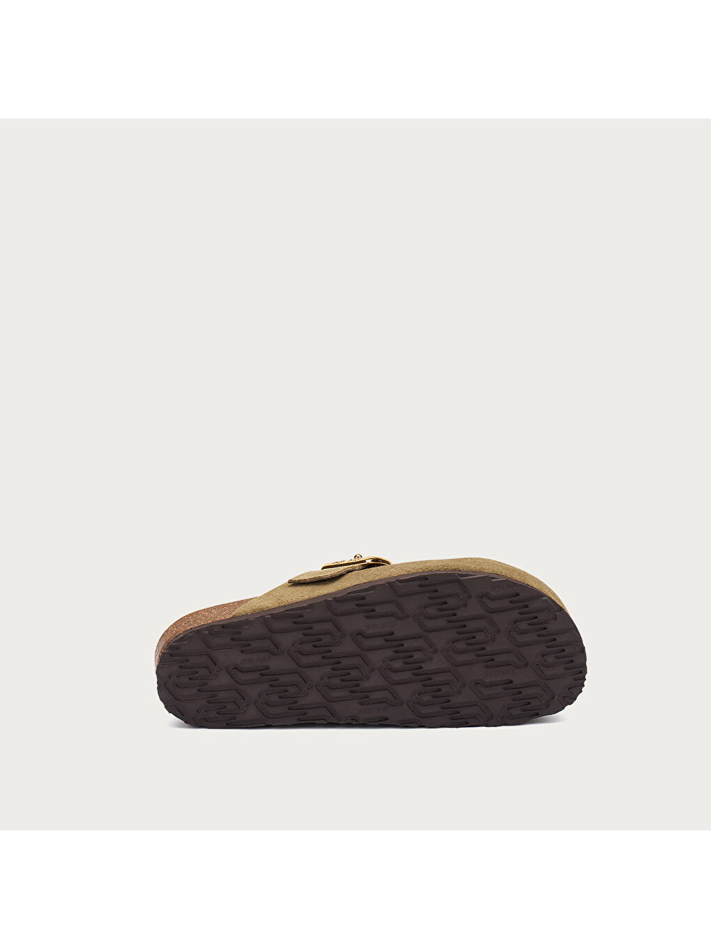 Yeşil Kadın Terlik 17B5 Suede Mules-4