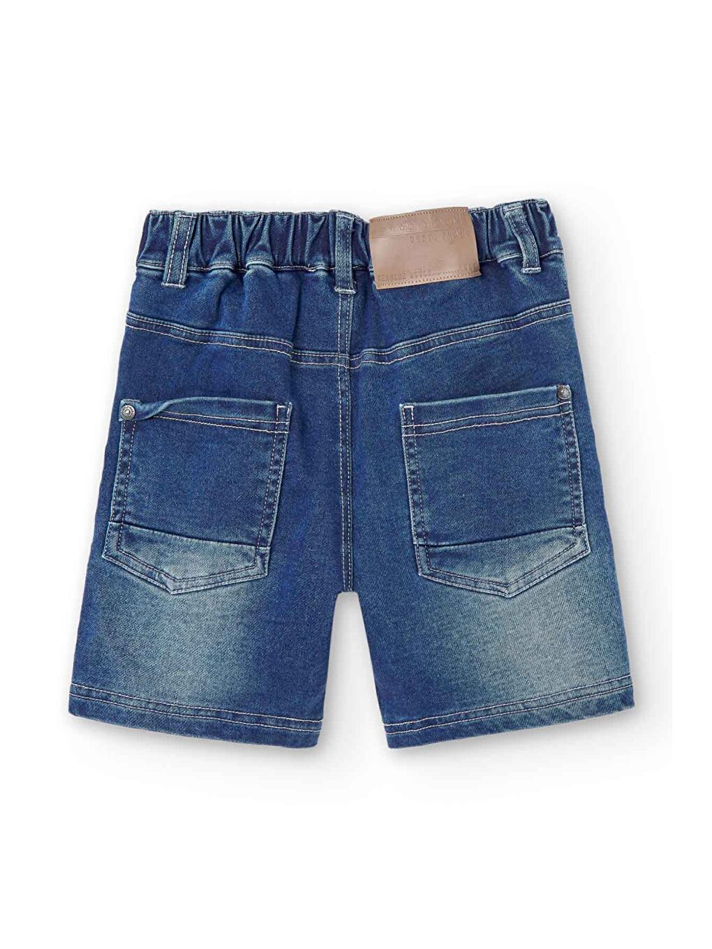 Mavi Erkek Çocuk Denim Şort-1