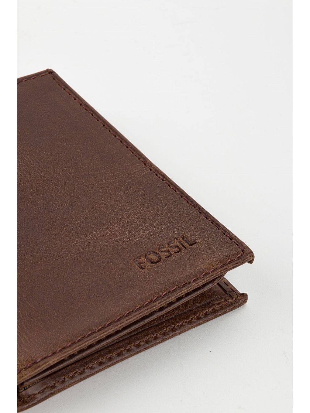 Kahverengi Kutulu Hakiki Deri Crazy Dikey Küçük Boy Erkek El Portföyü Cüzdan-4