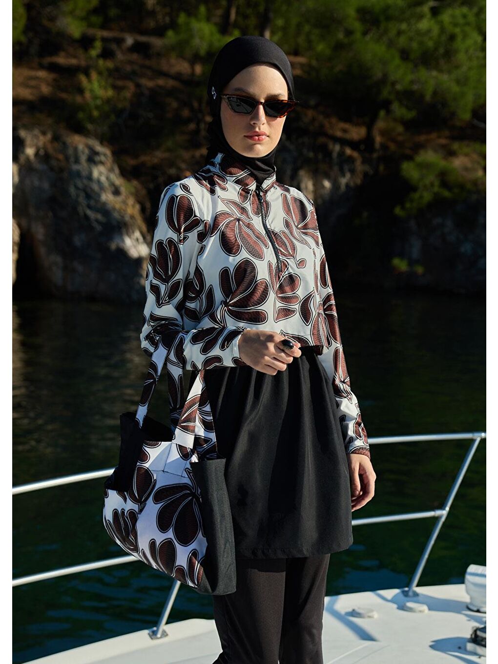 Kahverengi Dinamik Kahve Paraşüt Mayo Takımı