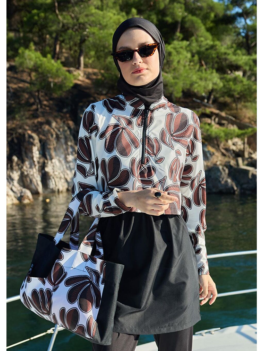 Kahverengi Dinamik Kahve Paraşüt Mayo Takımı-2