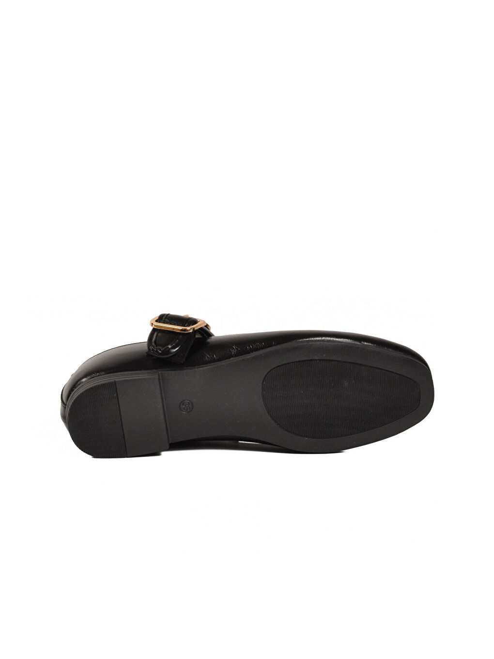 Siyah Kırışık Bantlı Kadın Hafif Casual Ayakkabı B-40 Z-4