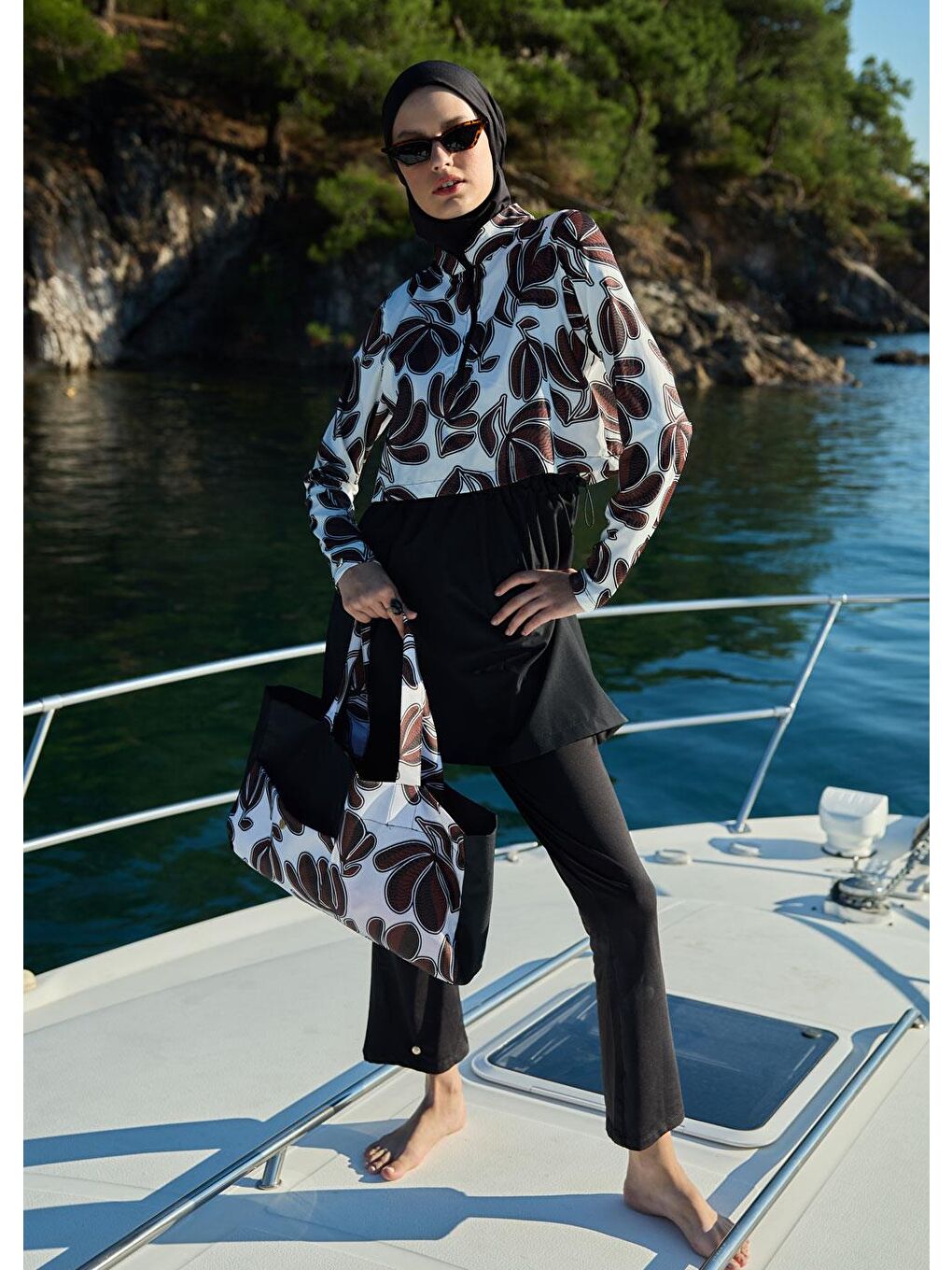 Kahverengi Dinamik Kahve Paraşüt Mayo Takımı-4