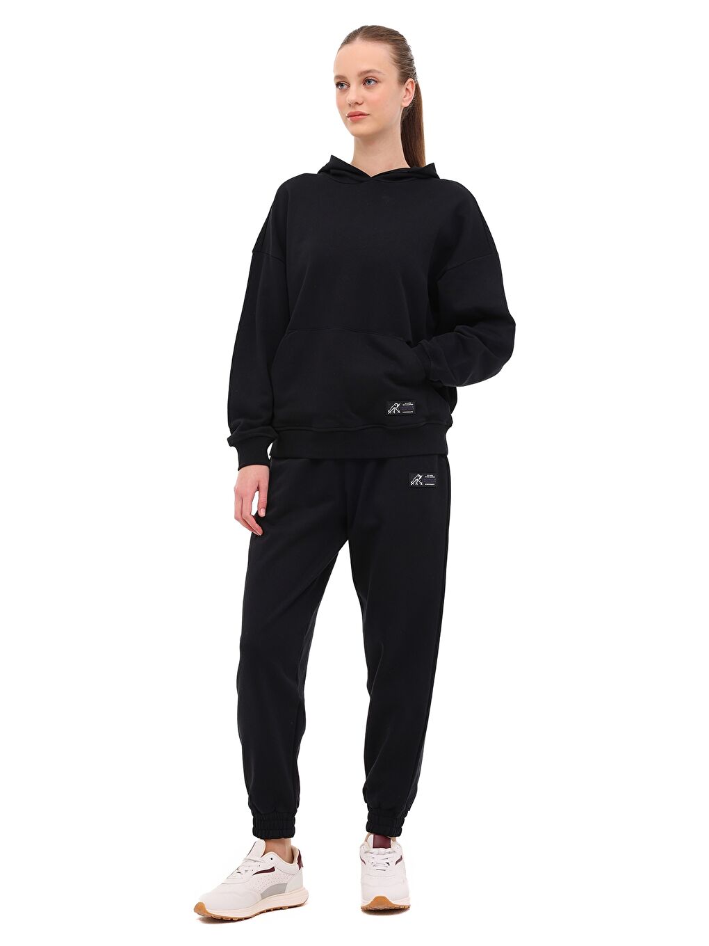 WL 17PERY 5PR Siyah Kadın Sweatshirt-2