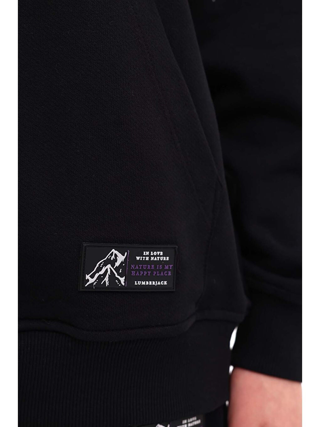 WL 17PERY 5PR Siyah Kadın Sweatshirt-3