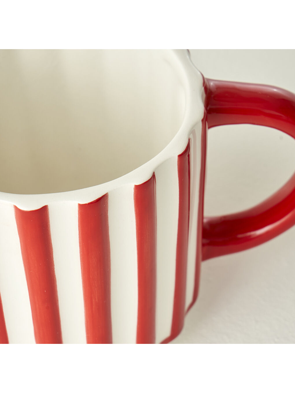 Merry Yılbaşı Seramik Kupa Kırmızı (500 cc)-1