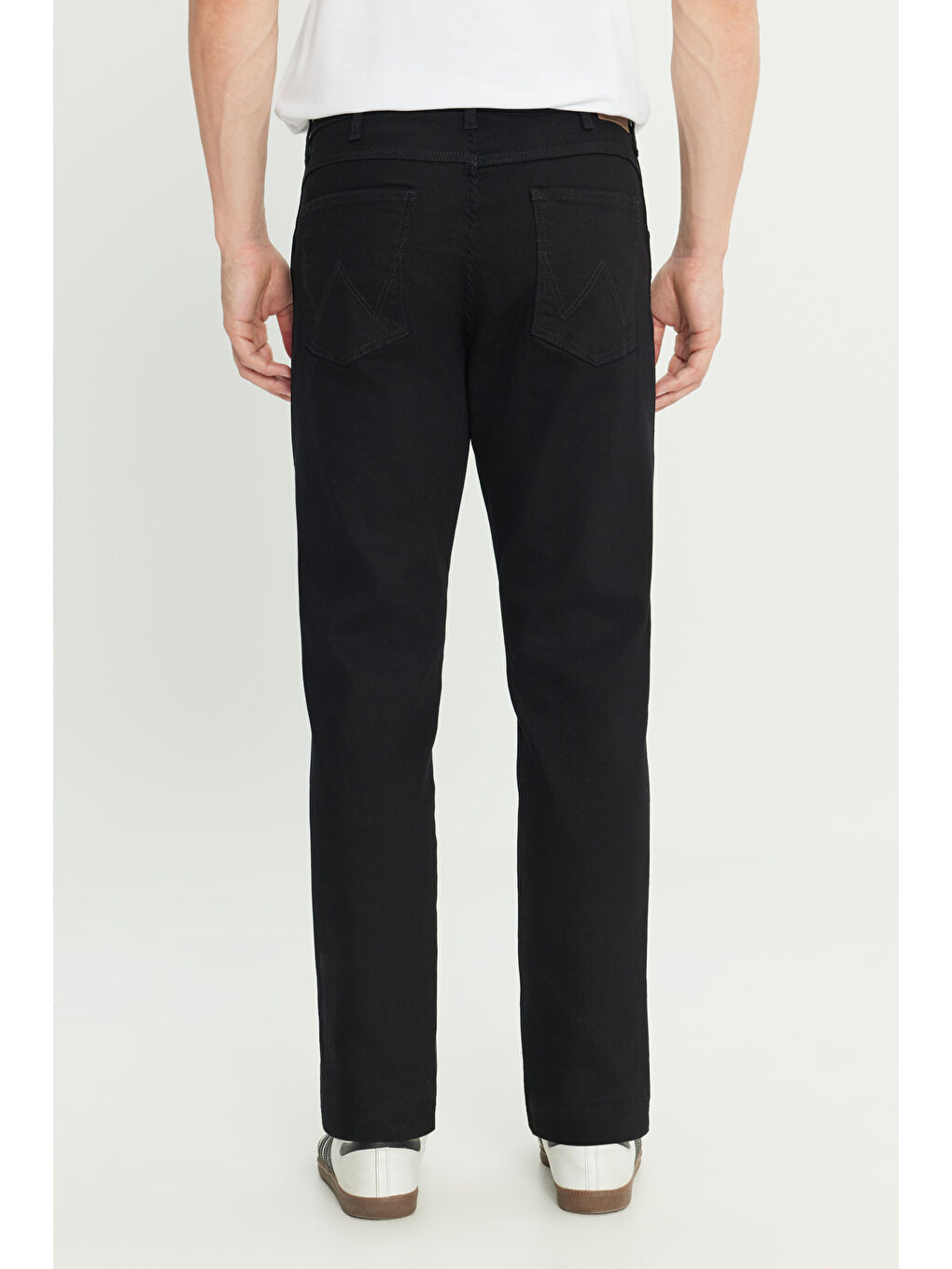 Siyah Arizona Straight Fit Normal Bel 5 Cep Esnek Pantolon-3