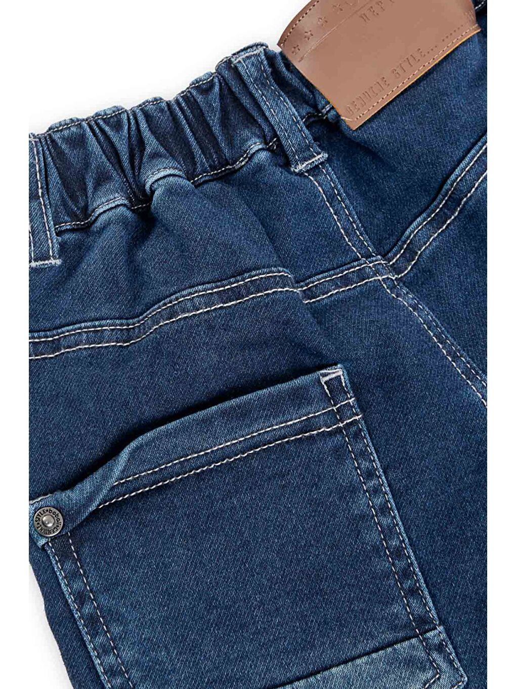 Mavi Erkek Çocuk Denim Şort-3