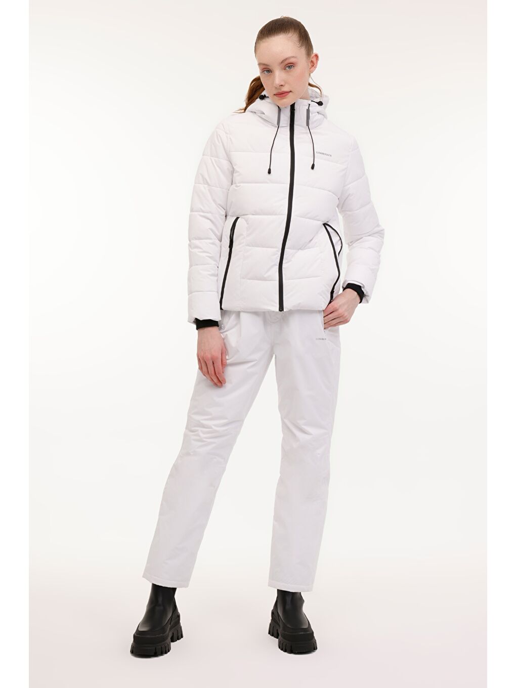 WL EVRIL 24N00F28 4PR Beyaz Kadın Kayak Pantalonu-2