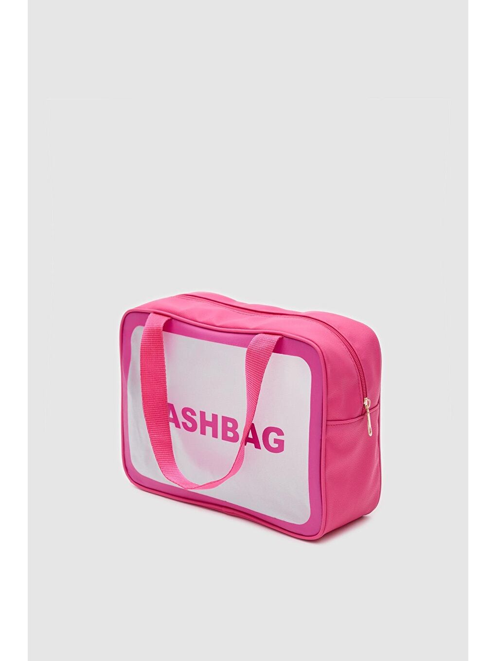 Wash Bag Su Geçirmez 3'Lü Kozmetik Çantası Pembe-1