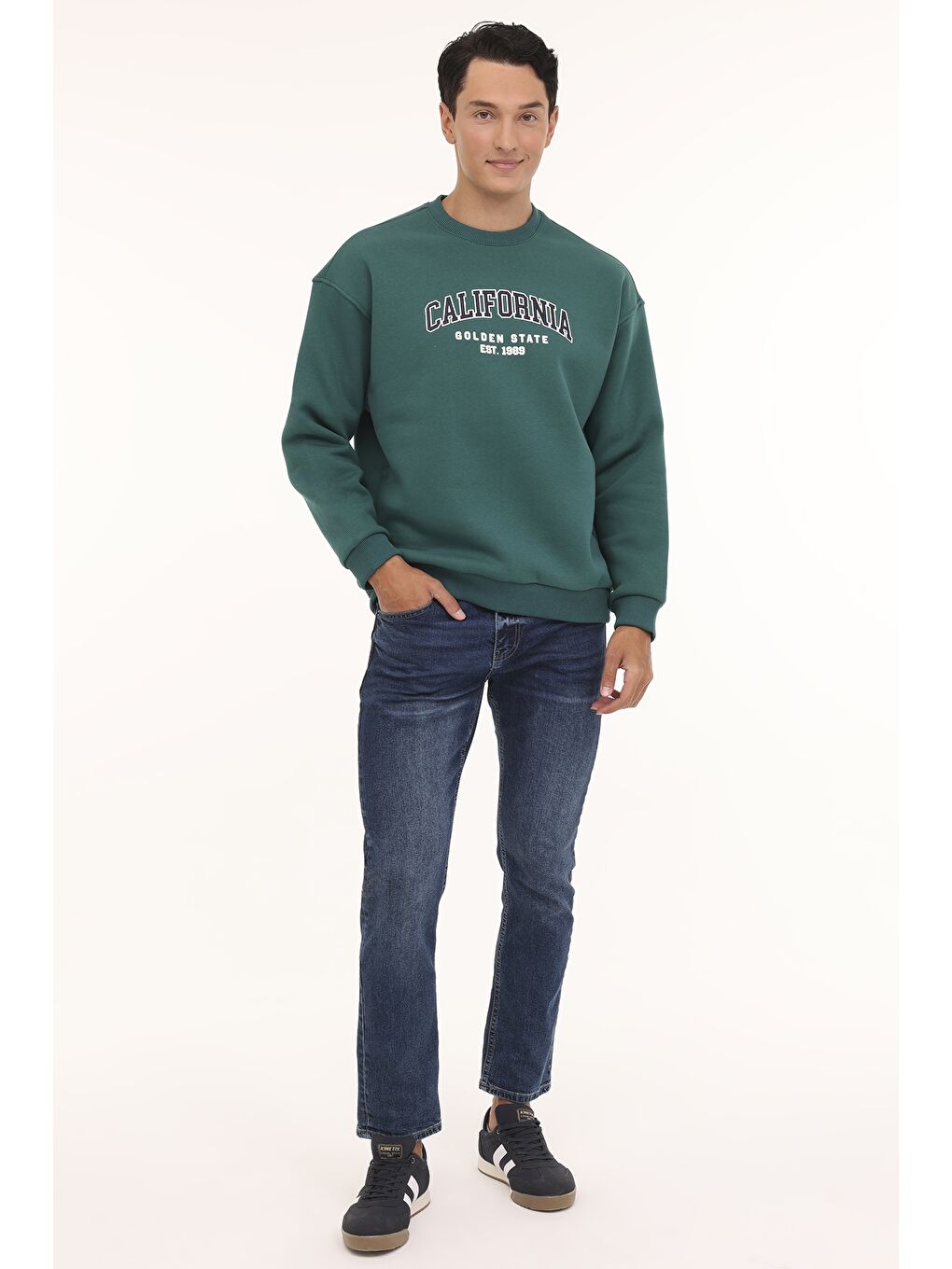 Kinetix ML CODY 16CTY105 4PR Yeşil Erkek Sweatshirt - 2