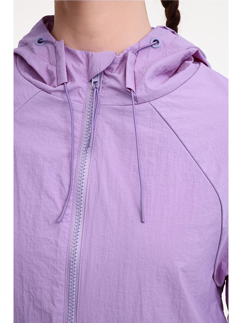 W-HERANO WIND JKT 5FX Mor Kadın Ceket-3