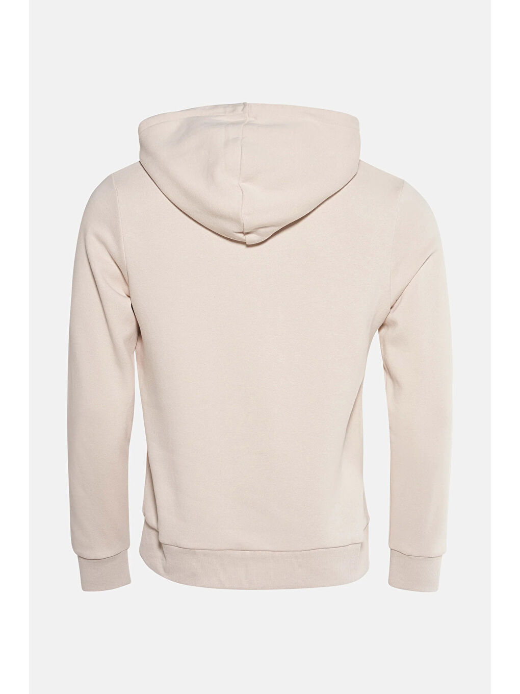 Bej Core Jcoboost Pamuklu Baskılı Kapüşon Yaka Sweat 12284474-1