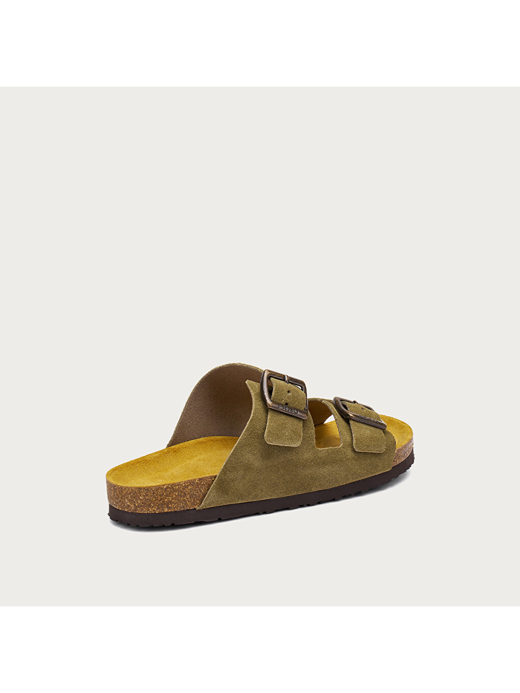 Yeşil Erkek Terlik 19B5 LEATHER-2