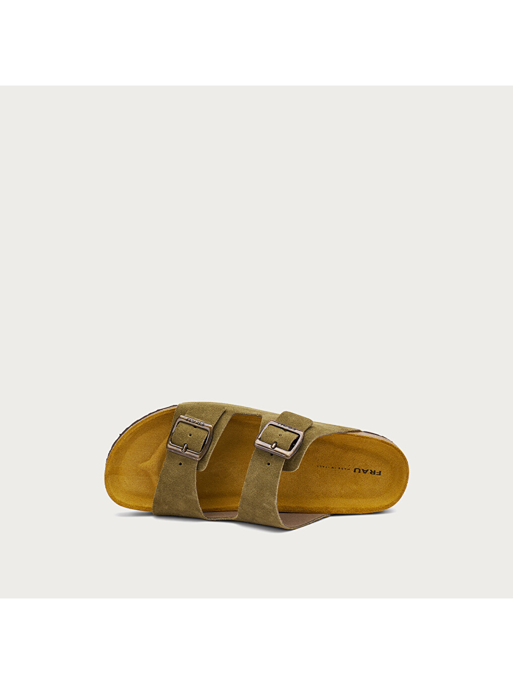 Yeşil Erkek Terlik 19B5 LEATHER-3