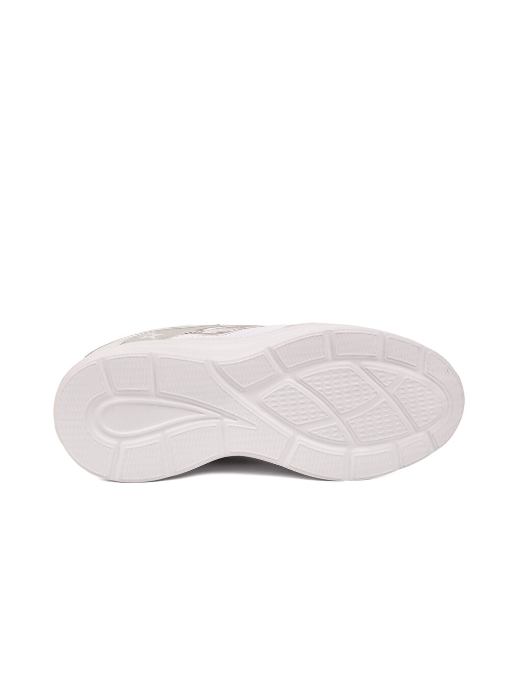 Beyaz-gri Fileli Bağcıklı Nefes Alan Rahat Tabanlı Unisex Yürüyüş Ve Spor Ayakkabı 26106 G-2