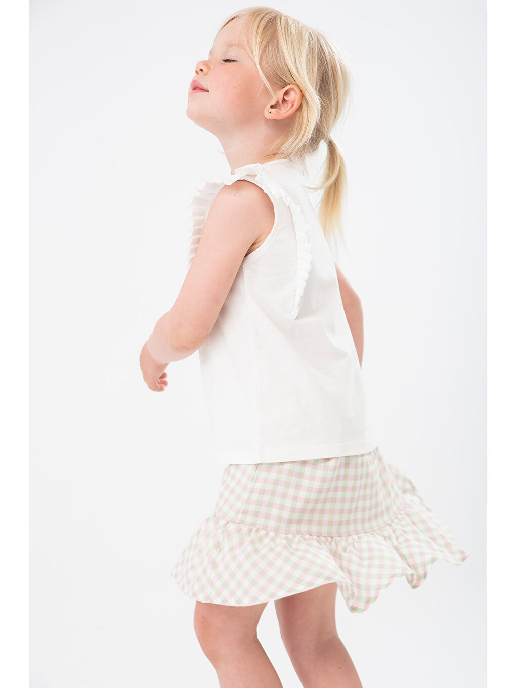 Karışık Kız Çocuk Tişört-1