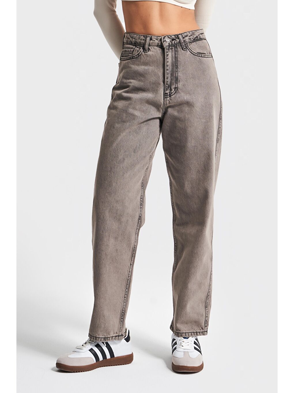 Mavi Kadın Jean Rengi 3w471 Relax Fit %100 Pamuk Denim