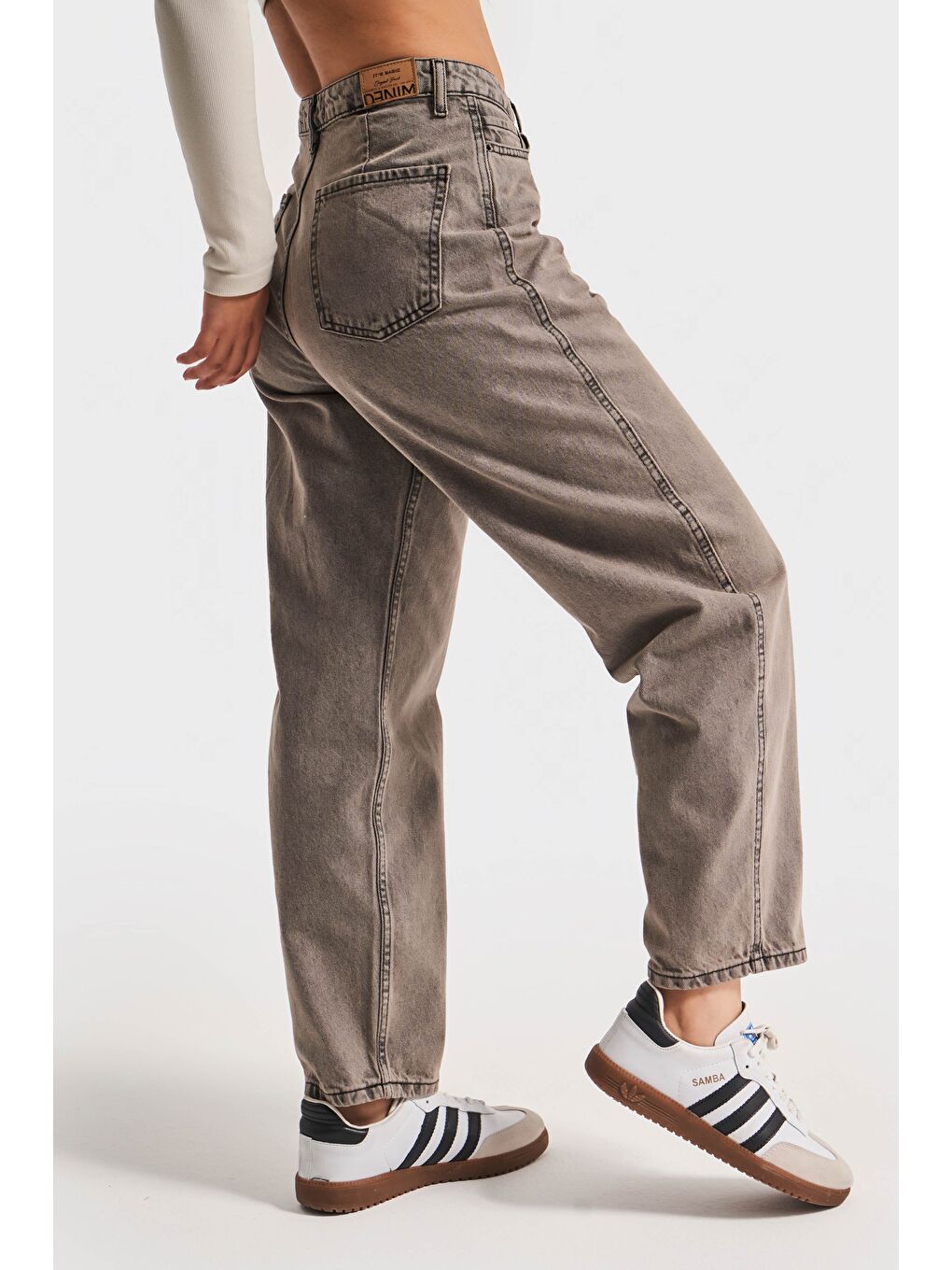 Mavi Kadın Jean Rengi 3w471 Relax Fit %100 Pamuk Denim-1