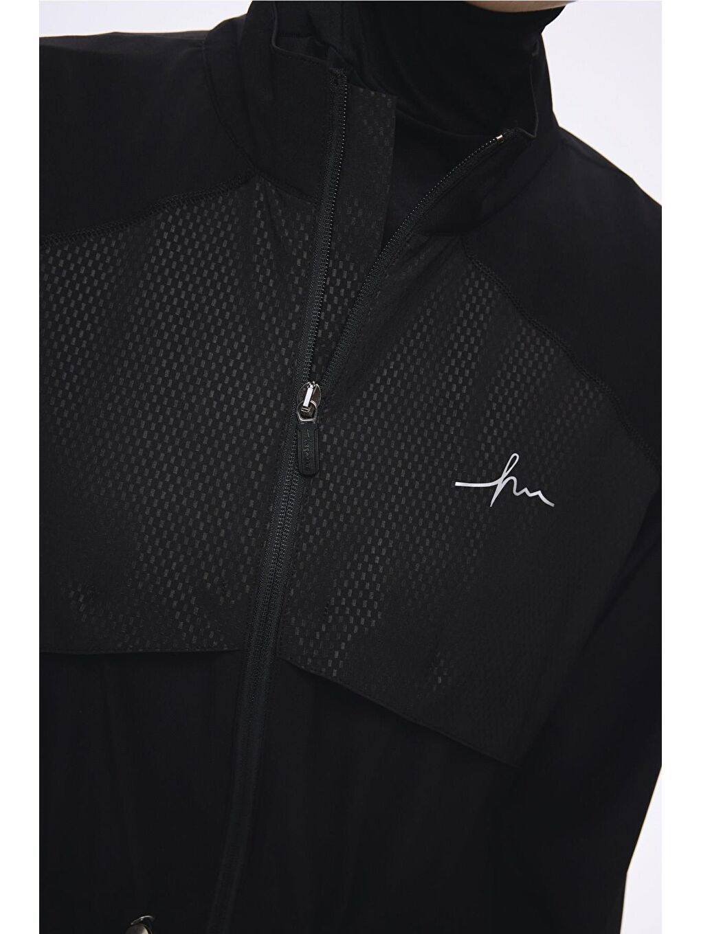 Performans Serisi Siyah Esnek Dokuma 6 Parça Tam Tesettür Mayo Takımı H-Per50 2020-9