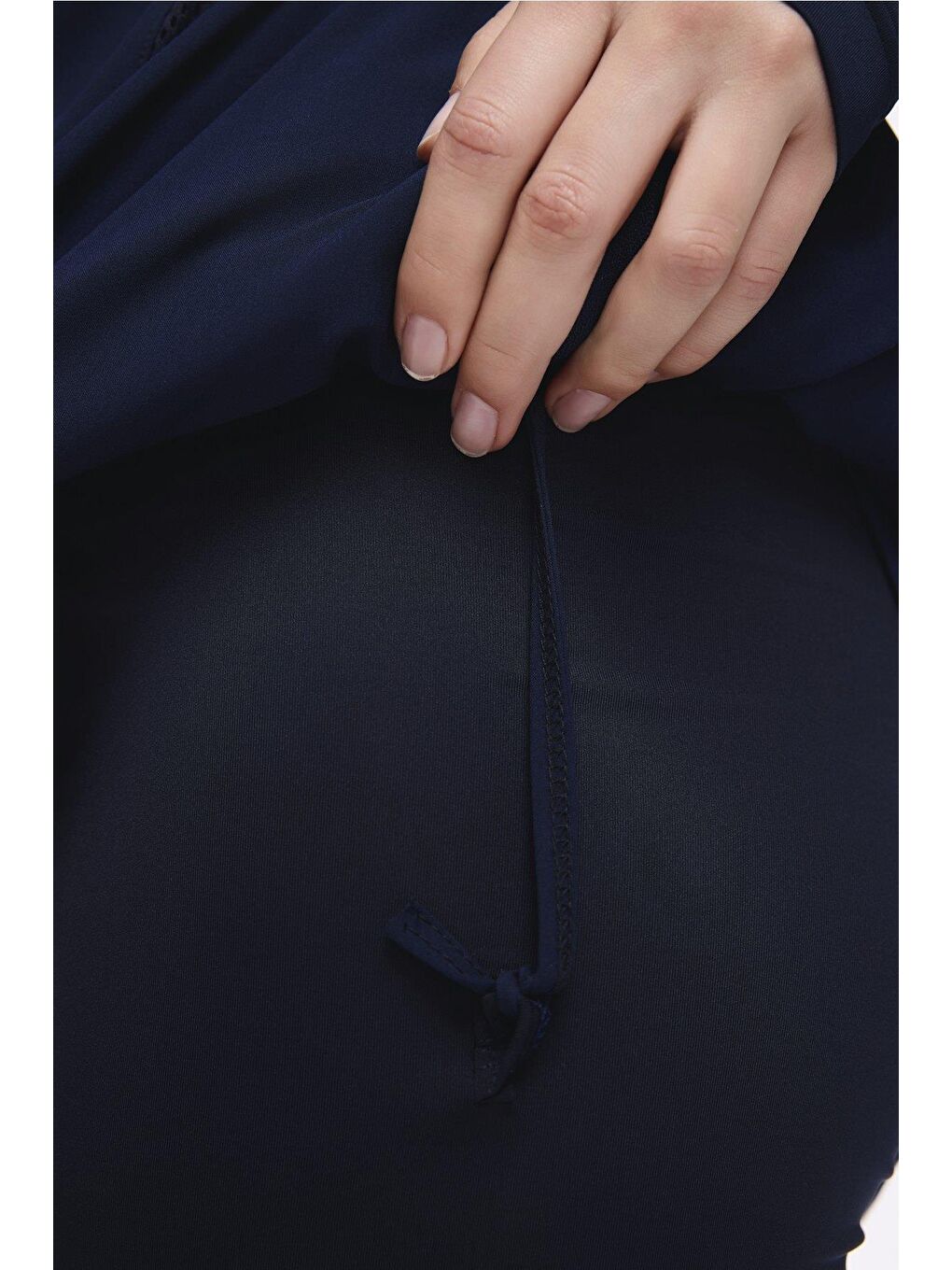 Crinkle Kumaş Kırmızı 5 Parça Tam Tesettür Mayo Takımı 5021-6