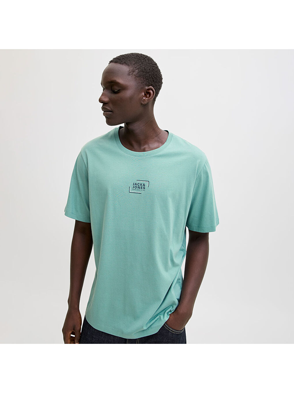 Corp Graphic Erkek Yeşil Tişört-3