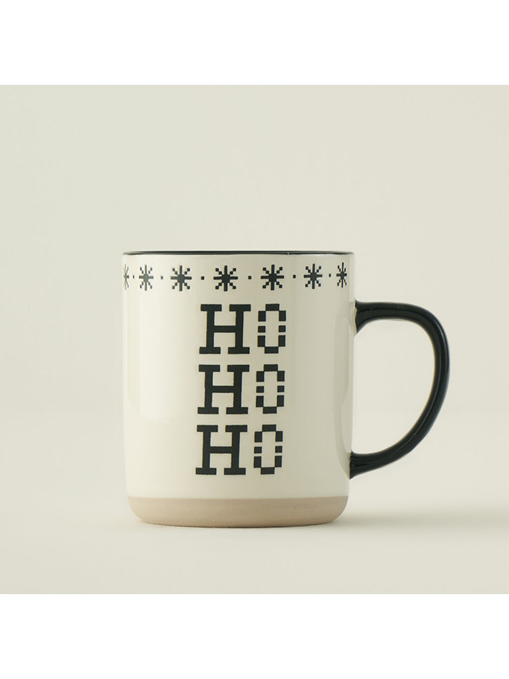 Hohoho Yılbaşı Stoneware Kupa Yeşil (470 cc)