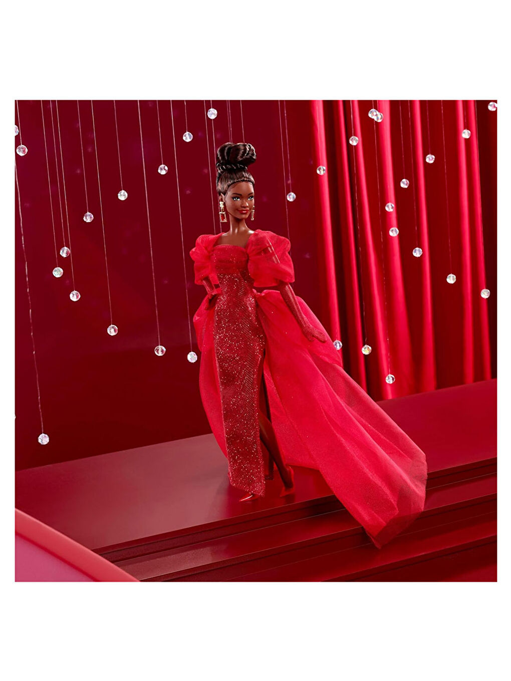 Barbie Mattel 80. Yıl Dönümü Koleksiyon Bebek Kumral JBJ18-2