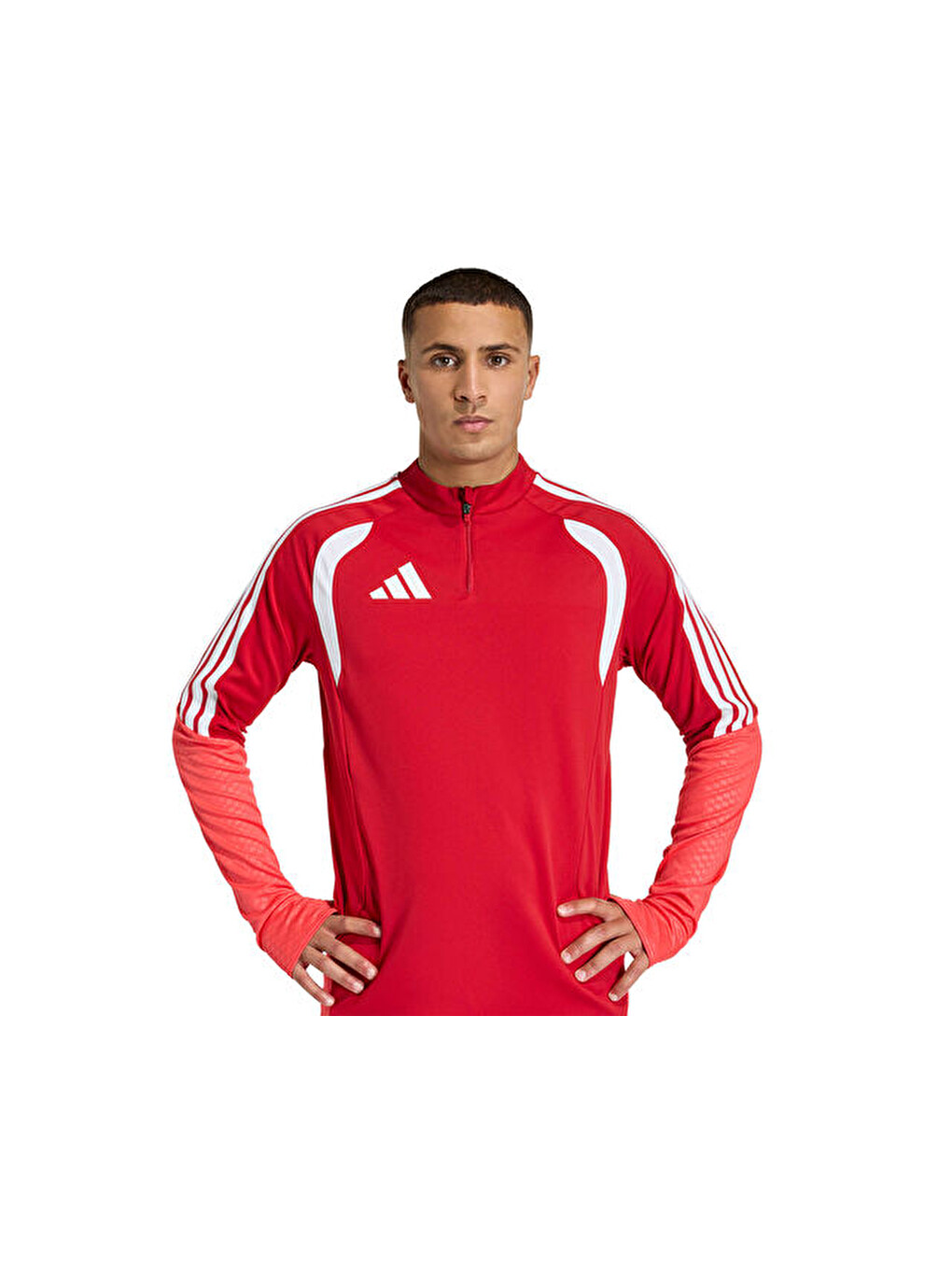 Tiro 26 Competition Top Erkek Futbol Antrenman Uzun Kollu Tişört Ka7559 Kırmızı-3