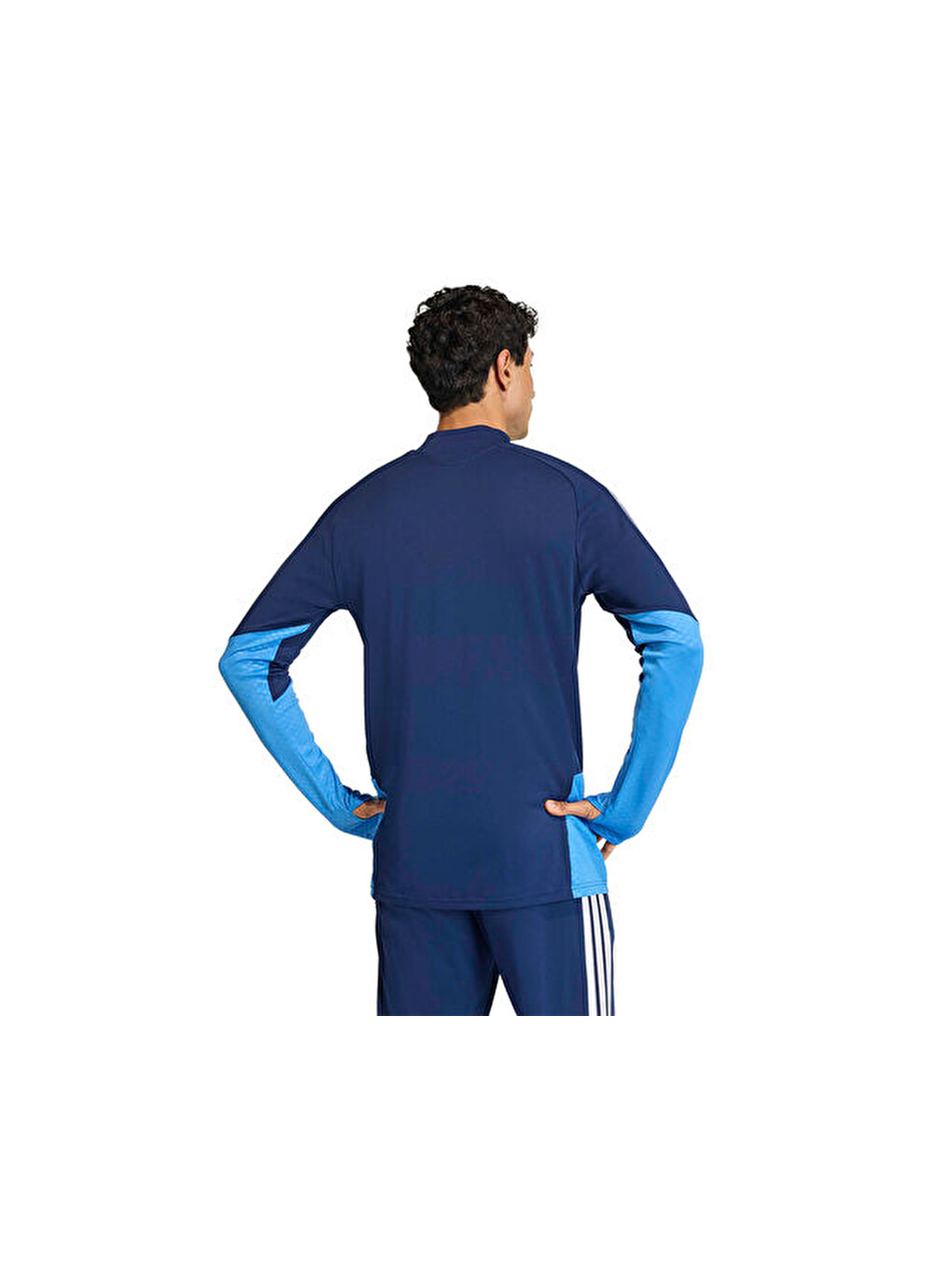 Tiro 26 Competition Top Erkek Futbol Antrenman Uzun Kollu Tişört Jy6398 Lacivert-1