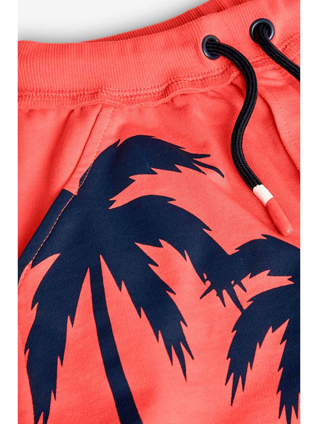Karışık Palmiye Baskılı Erkek Çocuk Şort-3