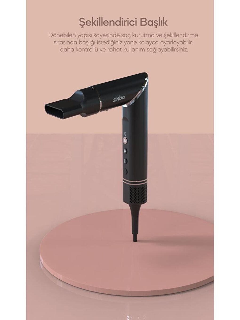 SHD-1720 - VolumAir 5 In 1 Katlanabilir Air Saç Kurutma ve Şekillendirme Sistemi-6