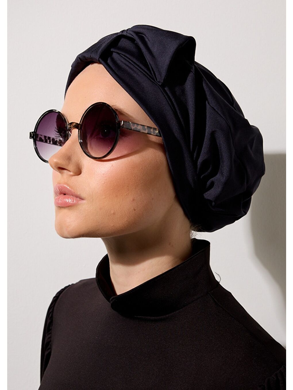 Fiyonklu Lacivert Bone-2