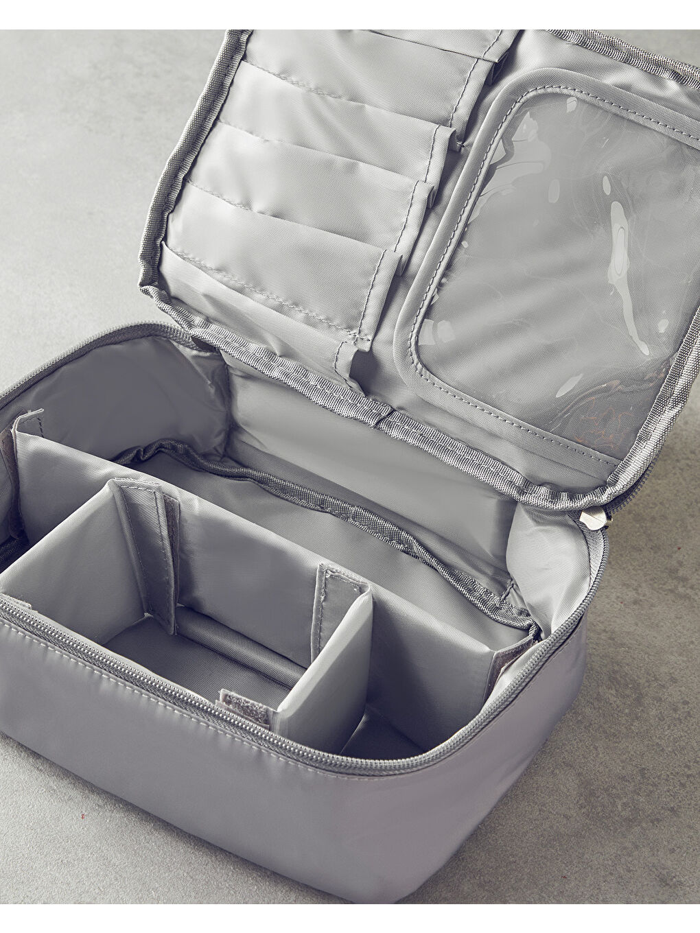 Vivian Polyester Organizer Gri-2