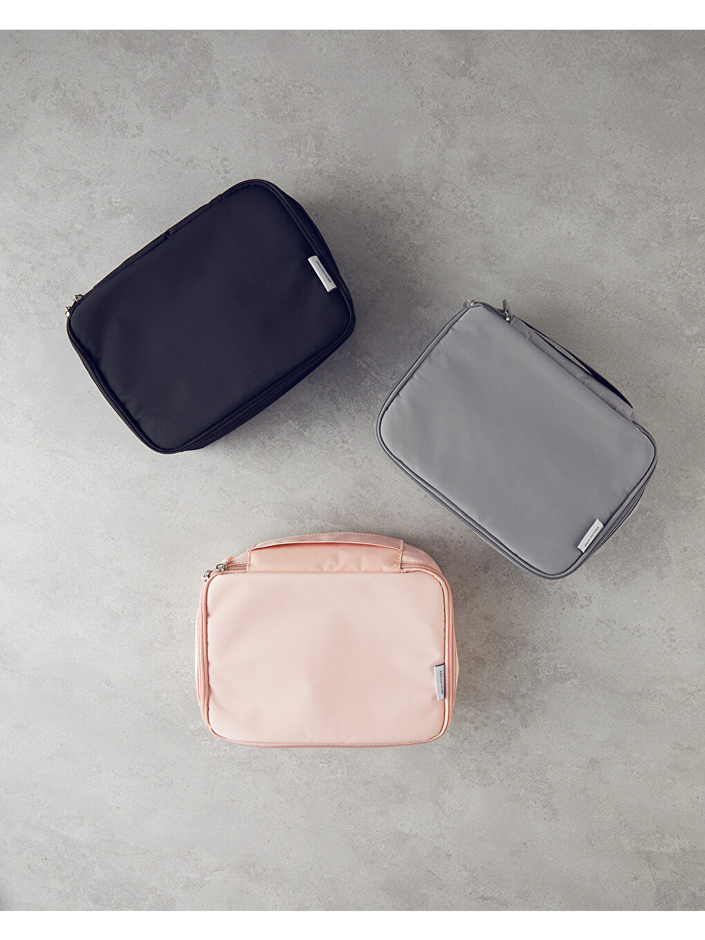 Vivian Polyester Organizer Gri-3