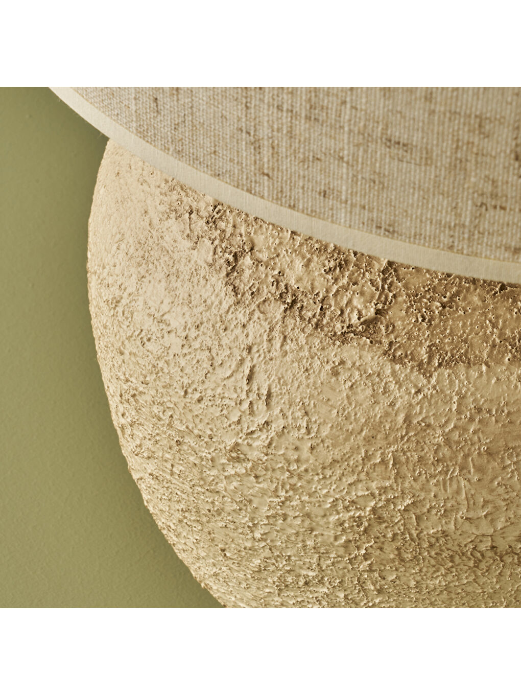 Bella Maison Bej Stone Abajur Taş (28x49 cm) - 2