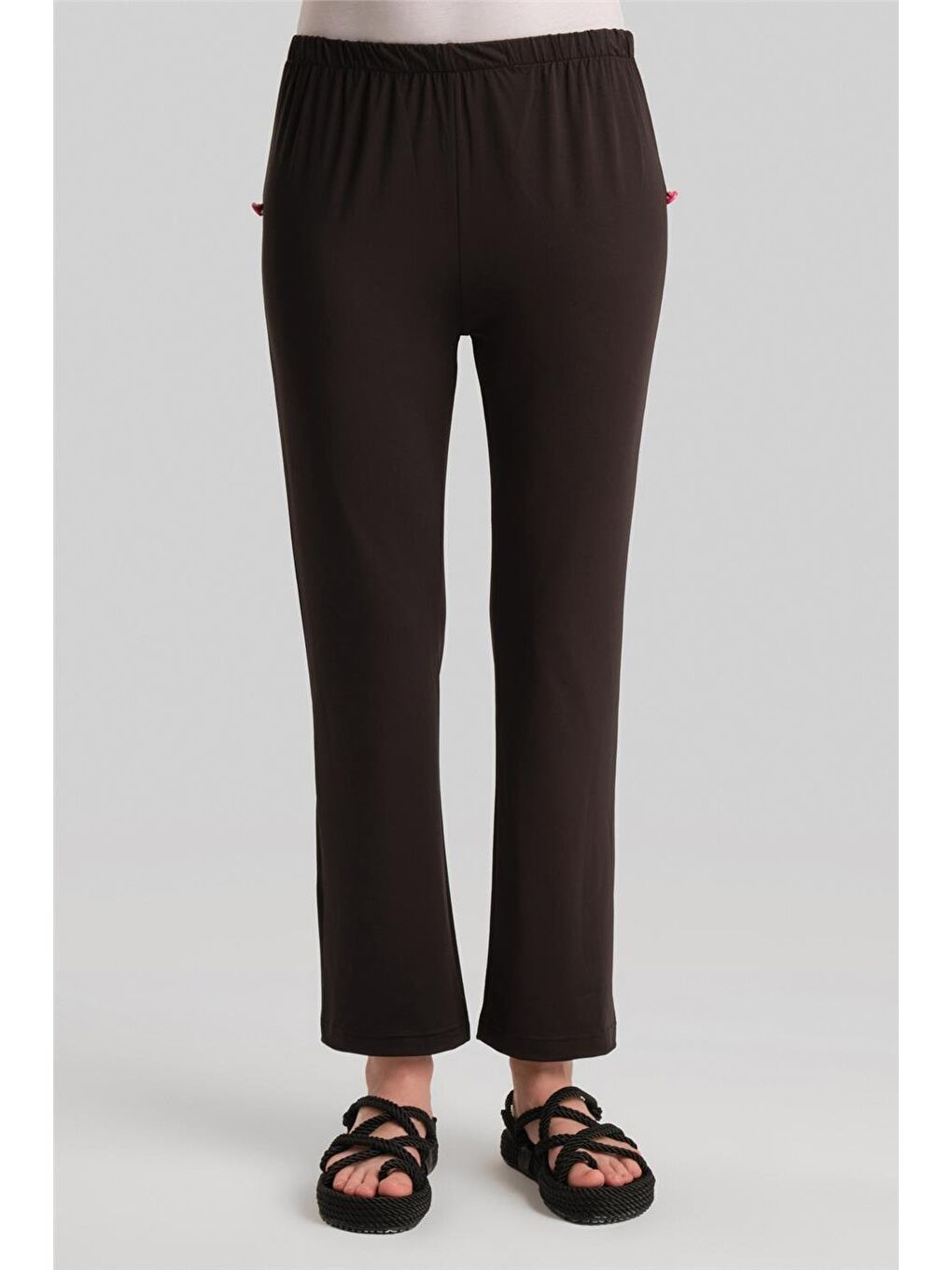 Tesettür Mayo 24Yd8912 Siyah - Beyaz-6