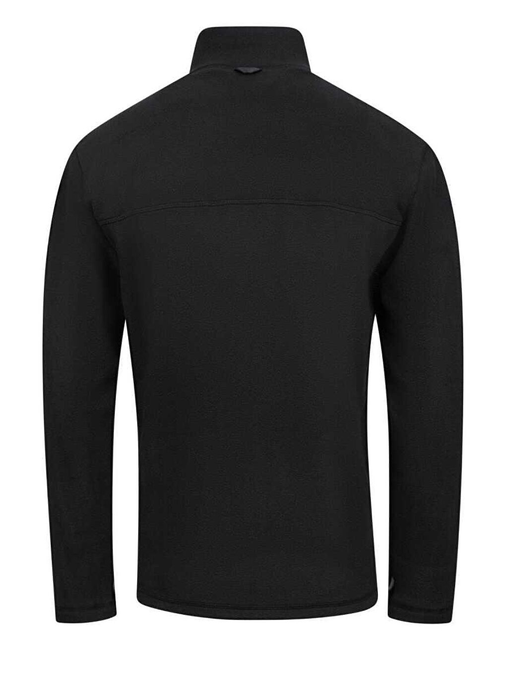 Utah Erkek Tam Fermuarlı Polar Siyah-4