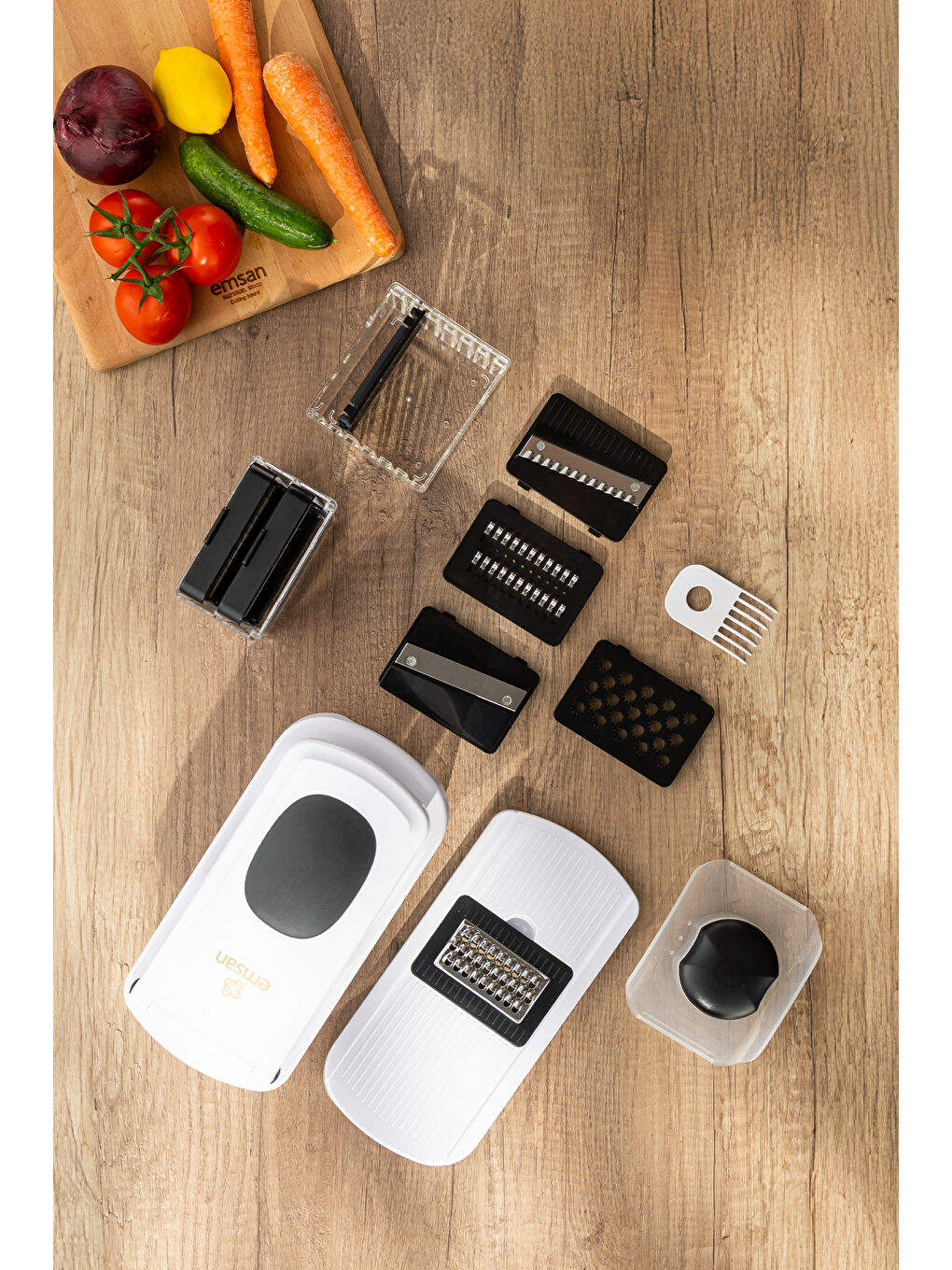 Smart Hazneli Doğrayıcı Beyaz 10 Parça-3