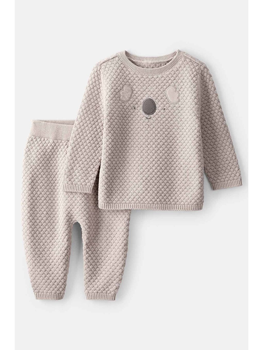 Erkek Bebek Gri 2Li Set