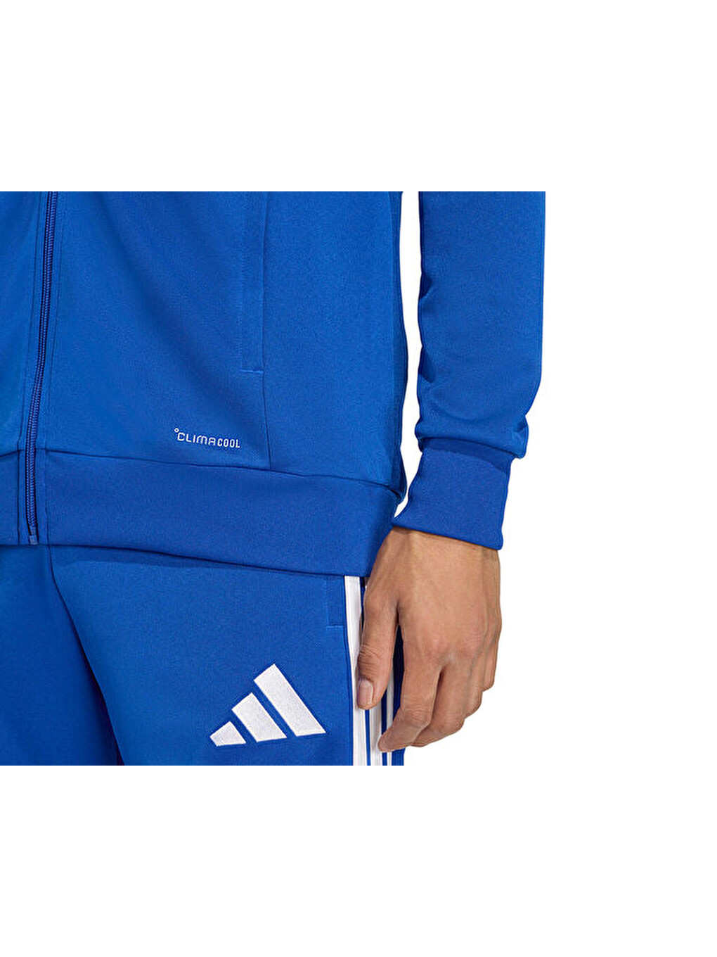 Tiro26l Tr Jkt Erkek Futbol Kamp Fermuarlı Sweatshirt Jy7210 Mavi-3