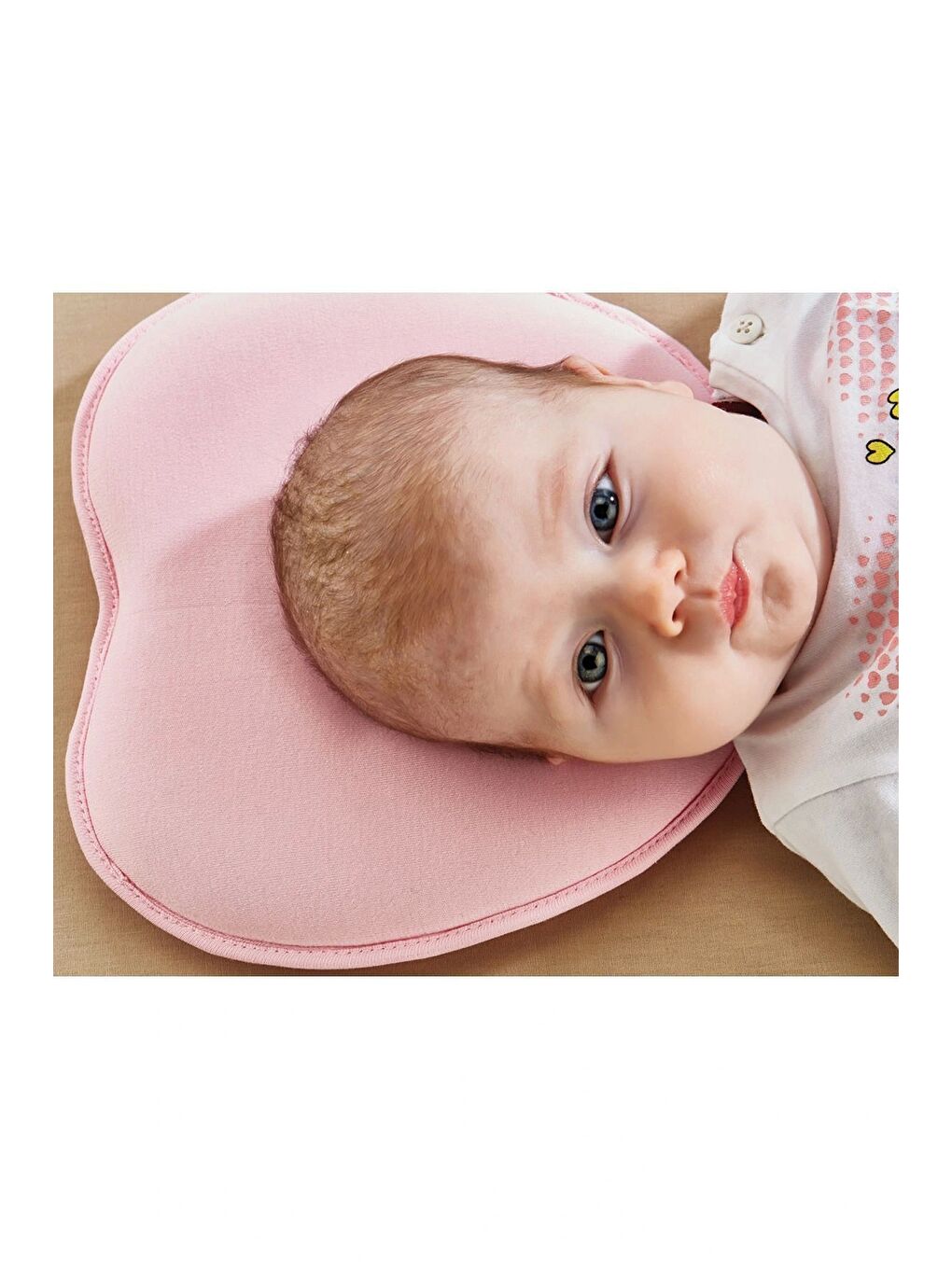 Düz Kafa Yastığı Pembe-2