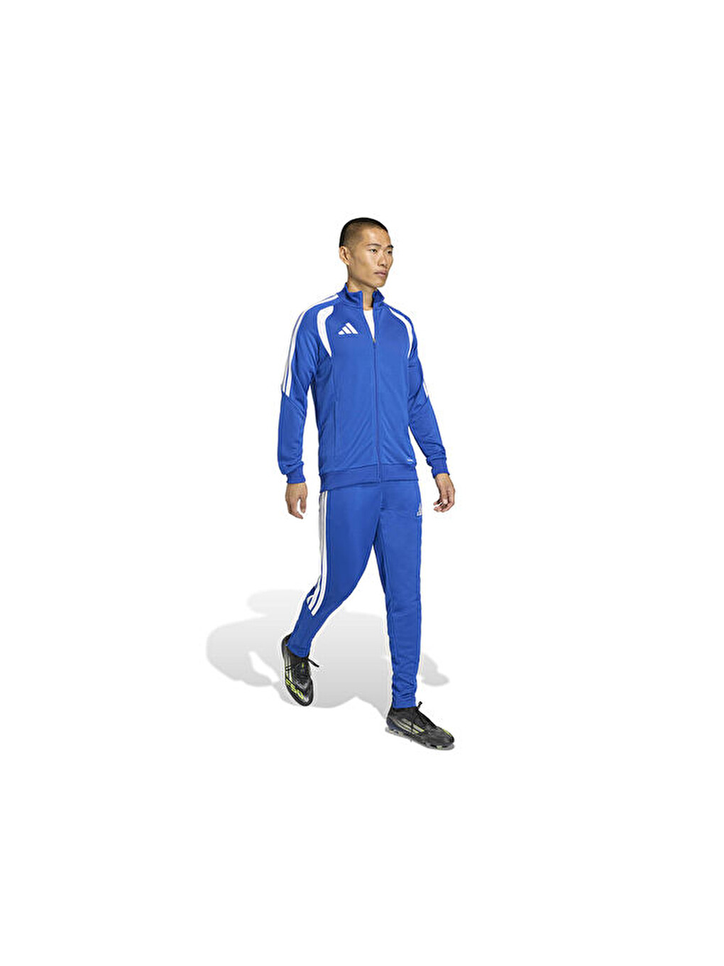 Tiro26l Tr Jkt Erkek Futbol Kamp Fermuarlı Sweatshirt Jy7210 Mavi-5