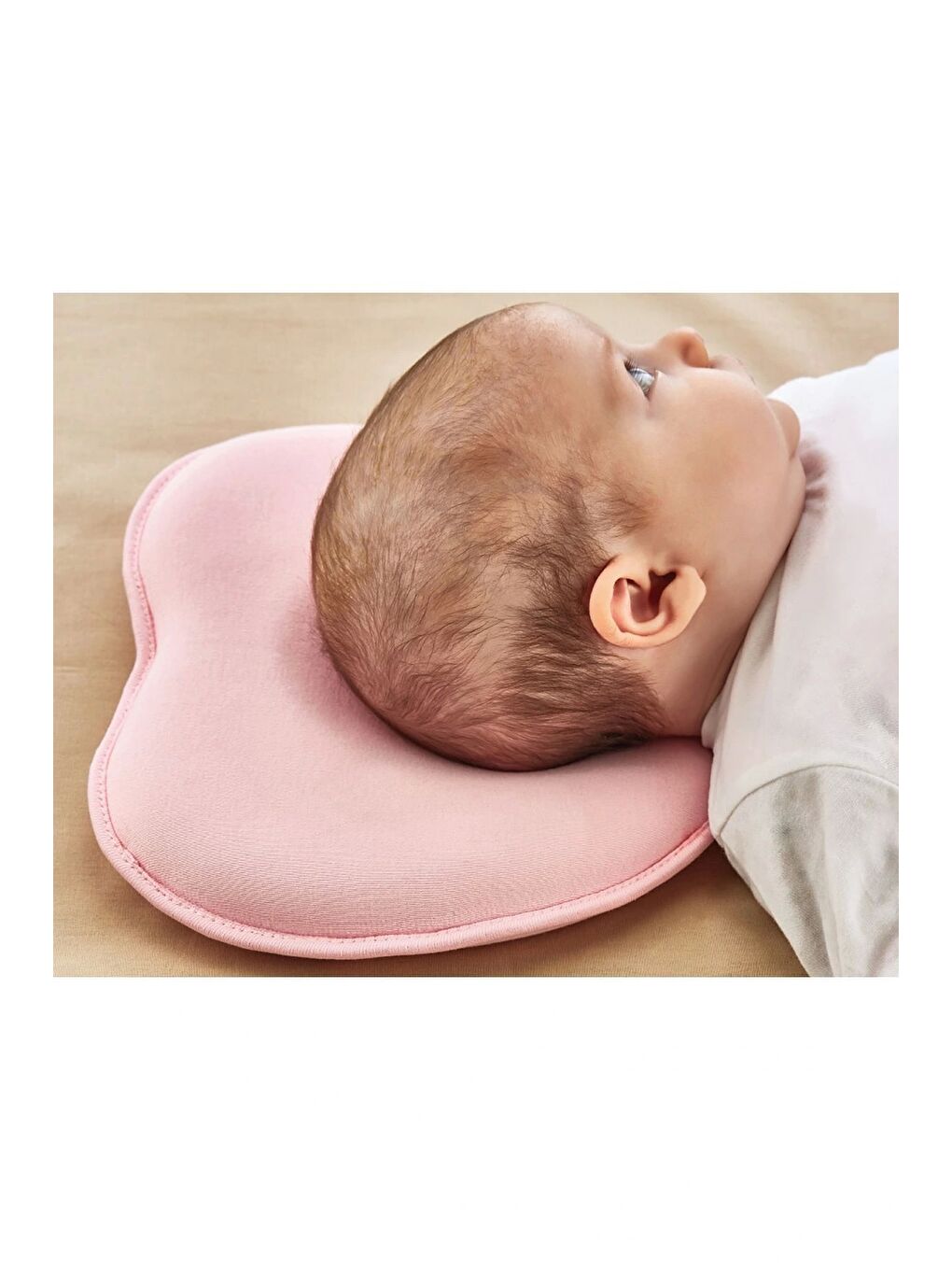 Düz Kafa Yastığı Pembe-3