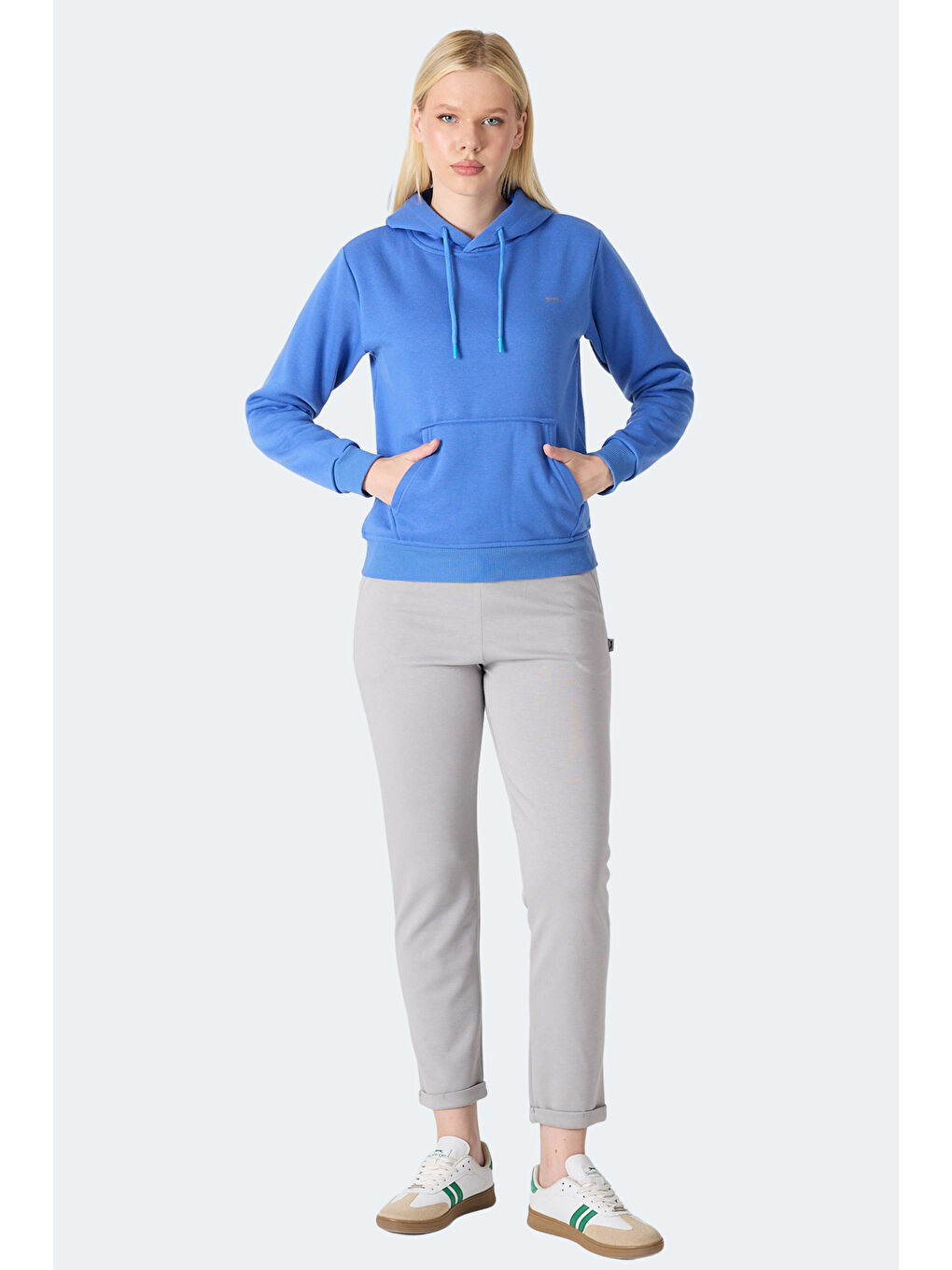 İndigo MISTY I Kadın Kapüşonlu Indigo Sweatshırt-6