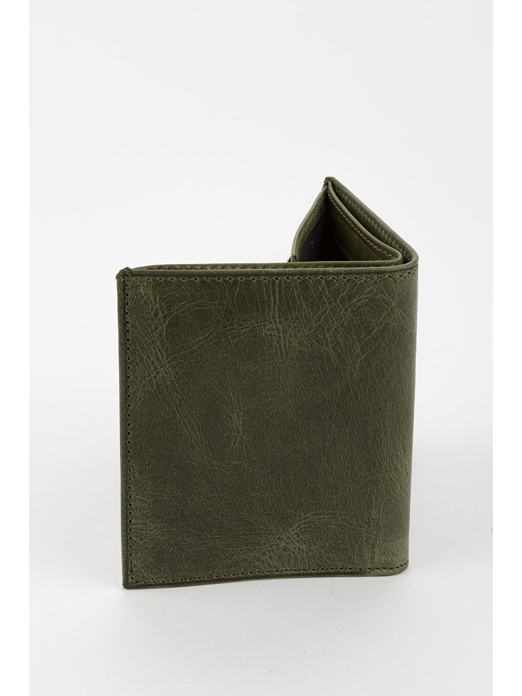 Mor Kutulu Hakiki Deri Crazy Dikey Küçük Boy Erkek El Portföyü Cüzdan-1