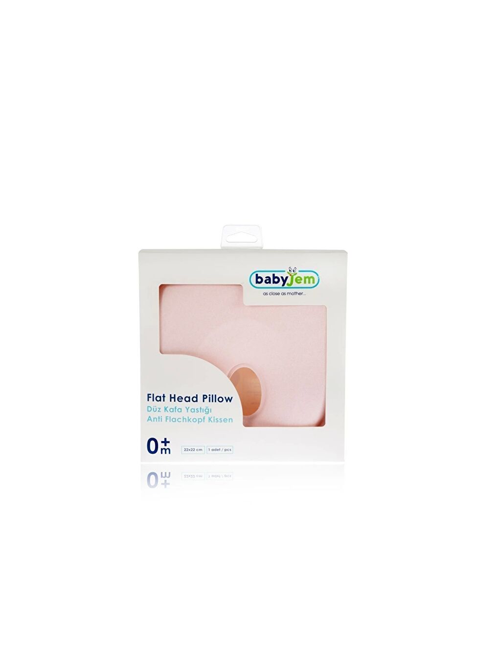 Düz Kafa Yastığı Pembe-6