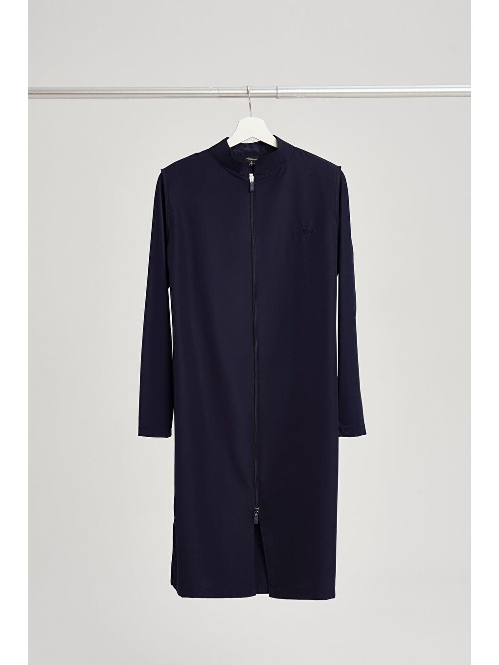 Lacivert Jileli Tam Tesettür Mayo Üstü 6025-6